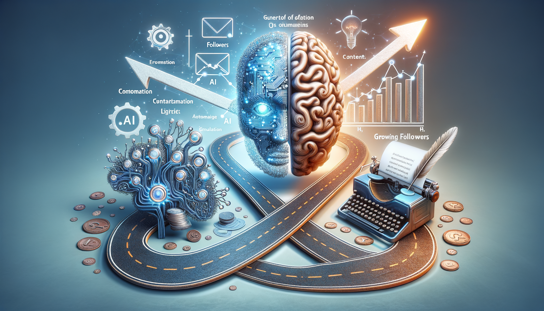 How Combining AI Automation and Content Strategy Can Enhance Engagement and Grow Followers